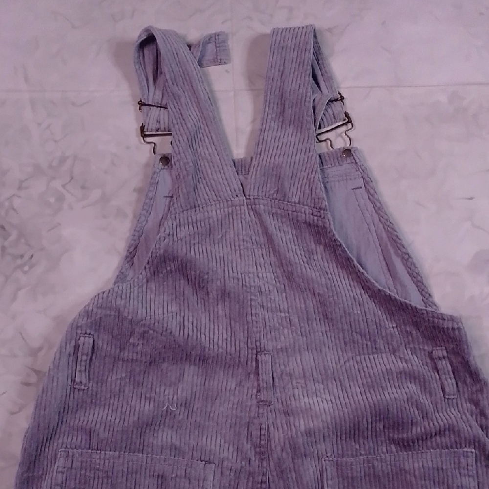 Vintage Corduroy Grey Jeanworks & Company Overalls Workwear UNISEX - Picture 7 of 10